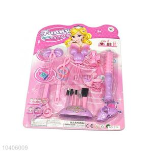 Lovely design custom hair dressing&beauty set toy for girls