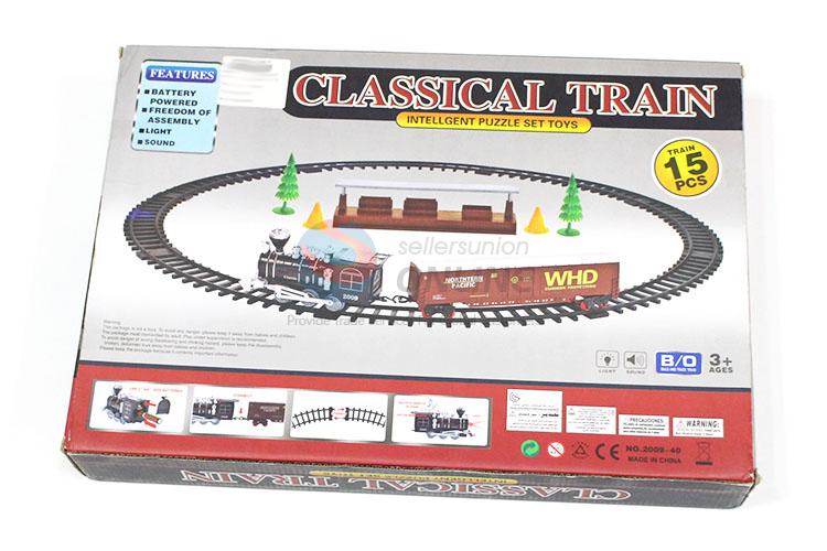 Best Quality Classical Electric Rail Train Educational Toys