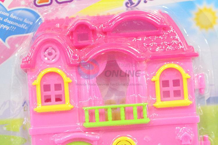 Popular Promotion Colorful Toy Beautiful Doll House