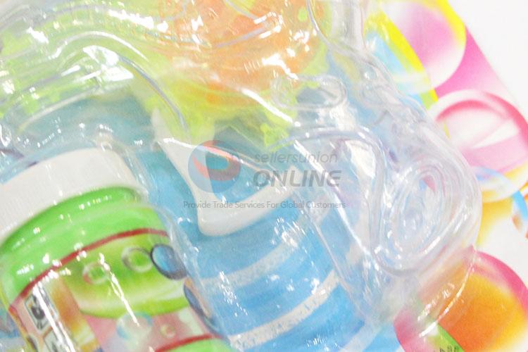 2 in 1 Toy Soap Bubble and Lighting Bubble Gun