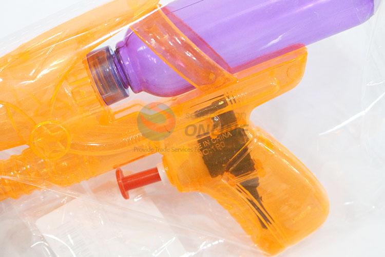 Summer Toy Kids Plastic Transparent Water Gun with Low Price