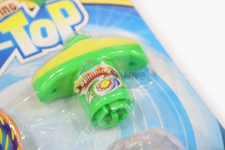 Made In China Wholesale Flashing Top Gyro Peg-Top Flying Saucer