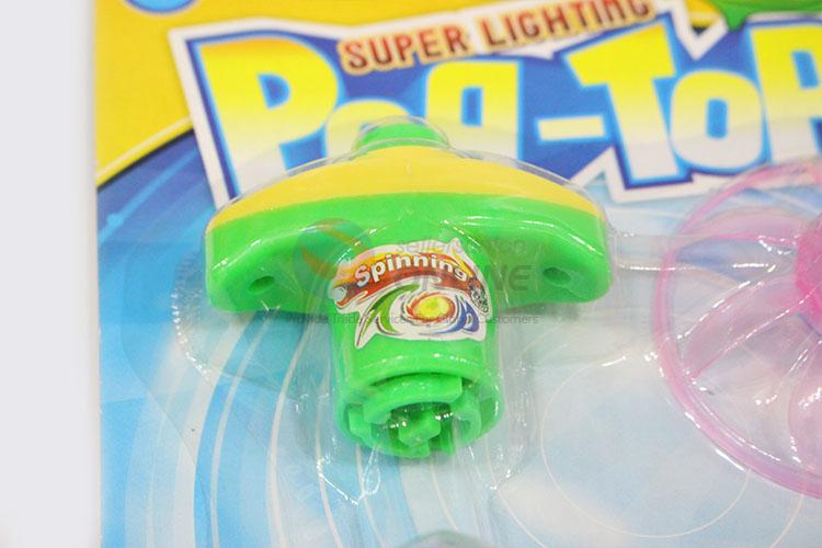Competitive Price Space Gyro Spinning Top with Light Peg Top
