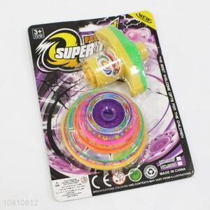 Latest Design Space Gyro Spinning Top with Light Peg Top