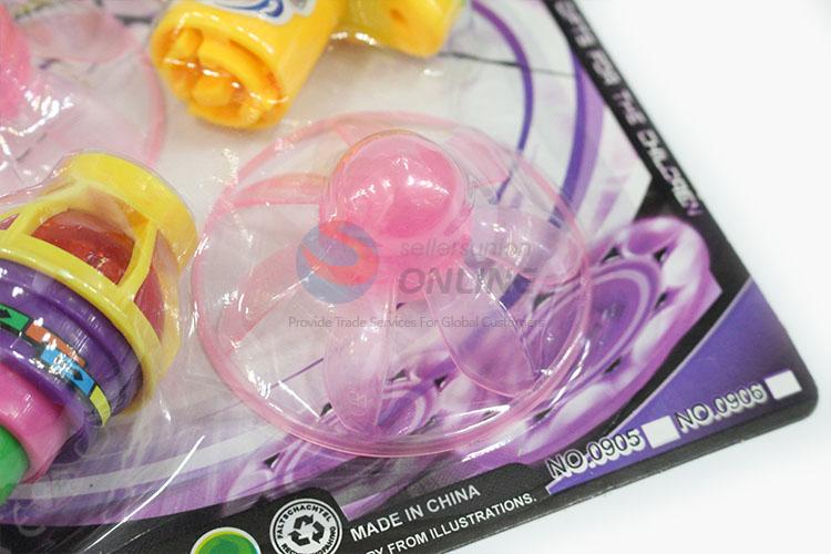 Wholesale Top Quality Space Gyro Spinning Top with Light Peg Top