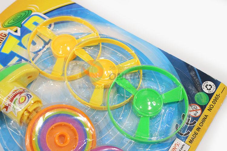 Good Factory Price Space Gyro Spinning Top with Light Peg Top