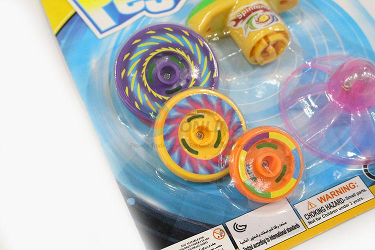 Factory Wholesale Space Gyro Spinning Top with Light Peg Top