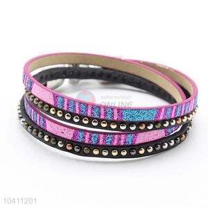 Women Fashion Leather Bracelet With Good Quality