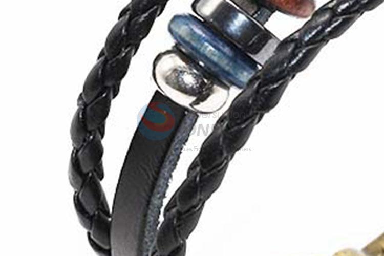 Fashion Style Braided Leather Bracelet