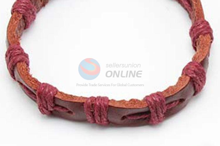 Handmade Good Quality Leather Bracelet For Sale