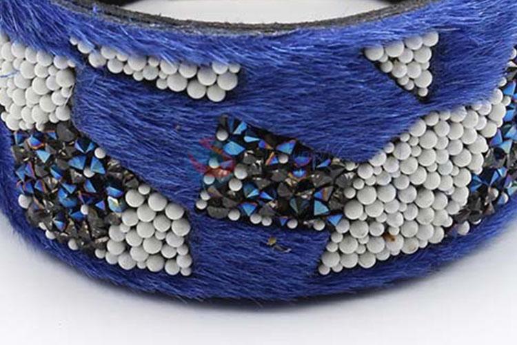 Best Selling Wide Leather Magnetic Clasp Bracelet