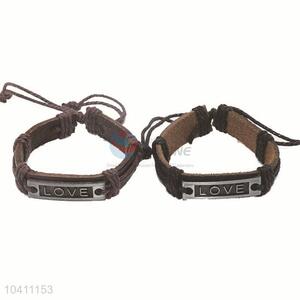 Mens Leather Bracelet With Good Quality