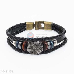 Fashion Style Braided Leather Bracelet