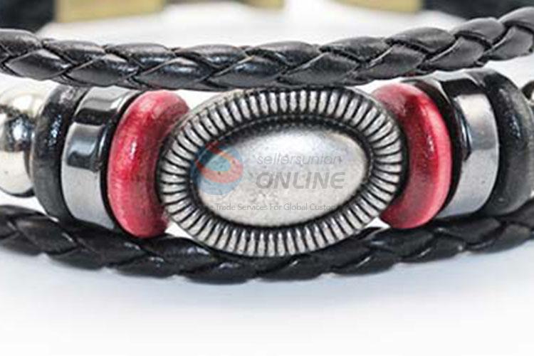 New Products Braided Leather Bracelet