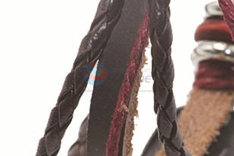 Factory Price Popular Wholesale Leather Wristband