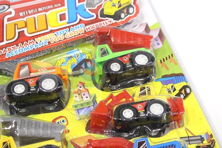 Factory Wholesale 9pcs Pull-back Engineering Trucks for Sale