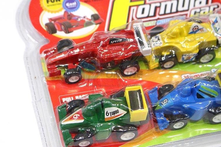 Factory High Quality 6pcs Pull-back Formula Cars for Sale