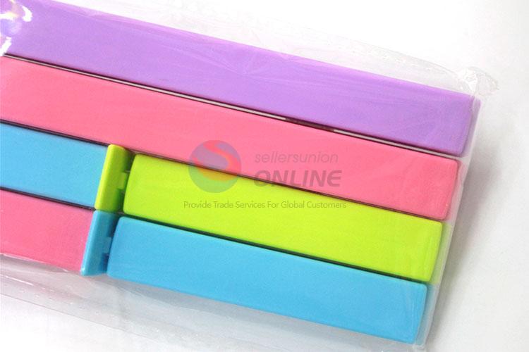 Lovely colorful plastic seal clip