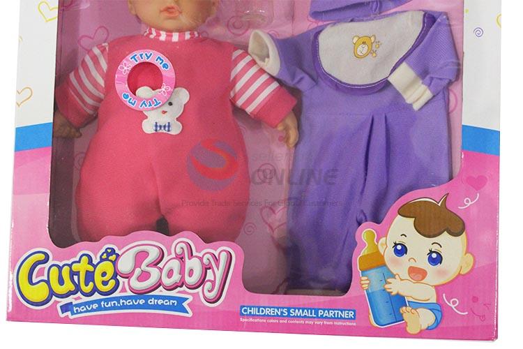 Hot Sale 14 cun Baby Doll with Cloth for Sale