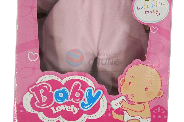 Wholesale Nice 16 cun Baby Doll with Feeding-bottle and IC for Sale