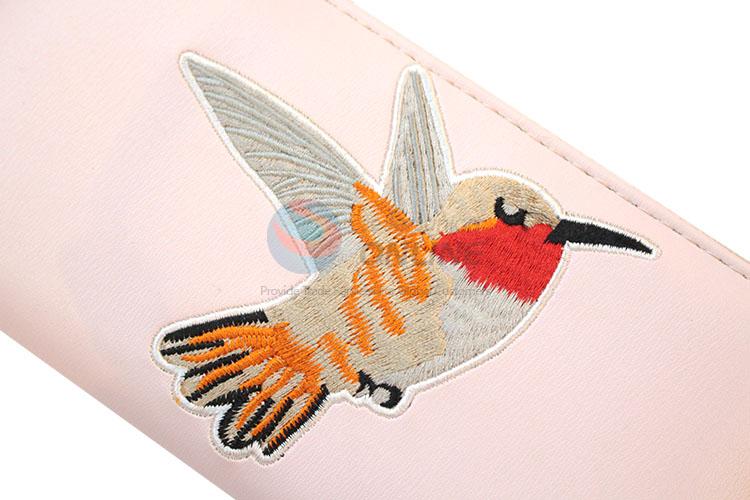 Factory sales cheap embroidered women purse women pouch