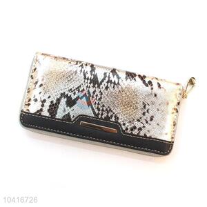 New style beautiful snake skin women purse women pouch