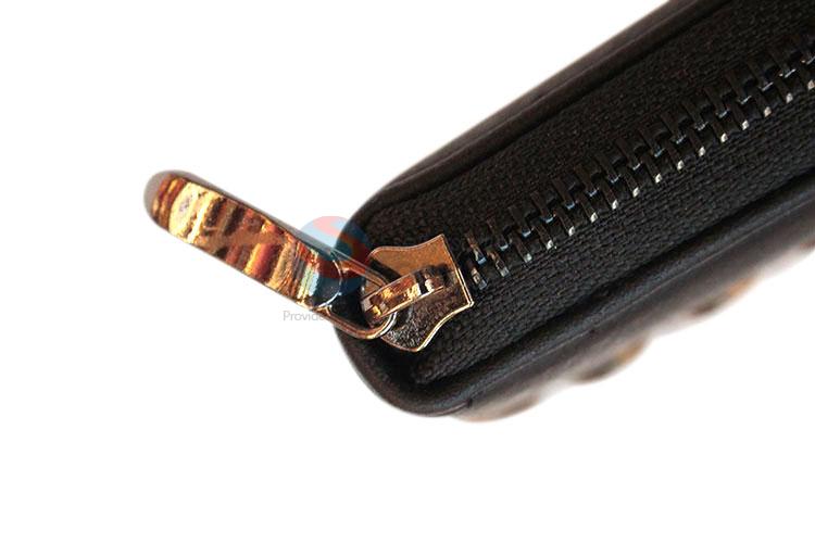 Good quality women purse women pouch with rivets