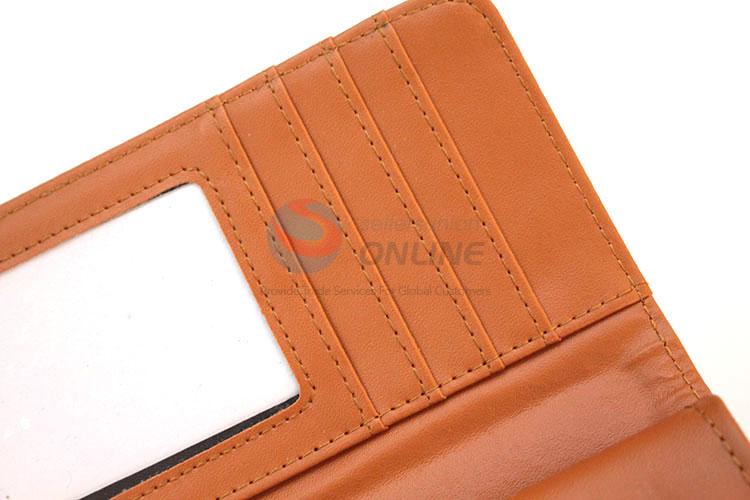 Popular cheap triple-folded women wallets