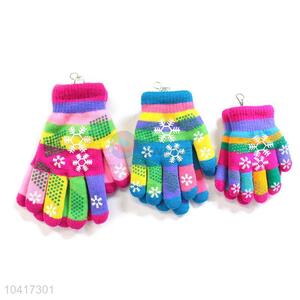 Top sale competitive price warm knitted gloves for adults