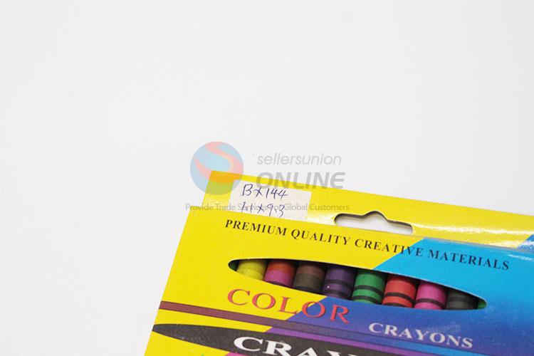 Thick Design Non Toxic 12 Colors Crayon