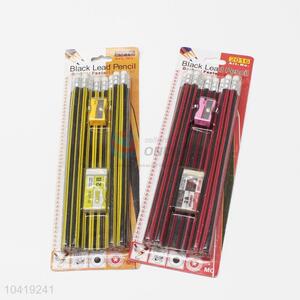 New Pencil Eraser Sharpener Stationery Set
