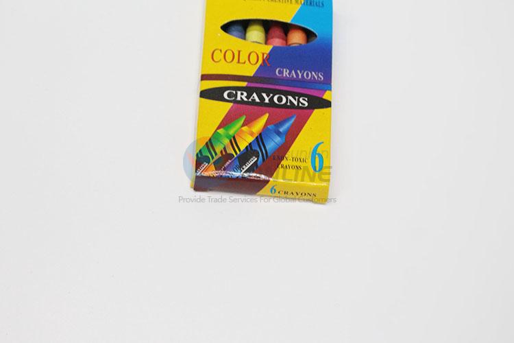 Non Toxic 6 Colors Crayon