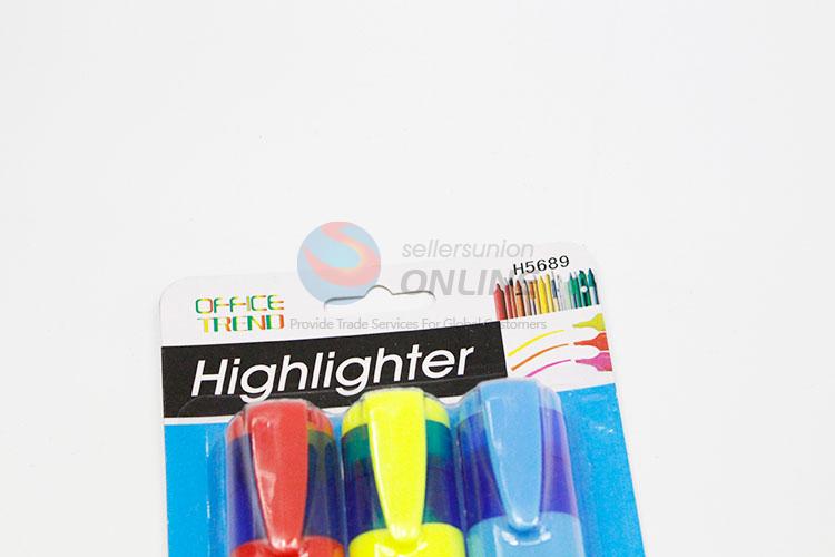 School Office Highlighter Pen Set for Wholesale