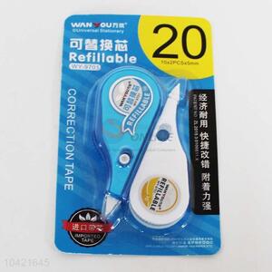 Best selling plastic refillable correction tape