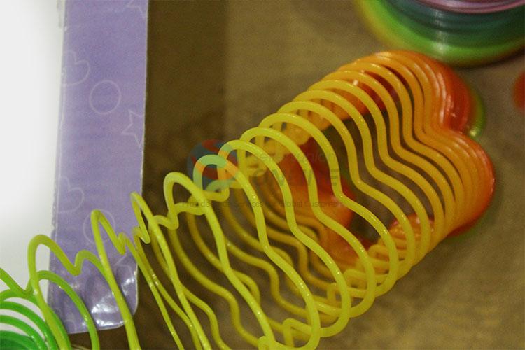 Direct Price 12pcs Magic Rainbow Coil Spring Slinky Colorful Novelties Educational Toy