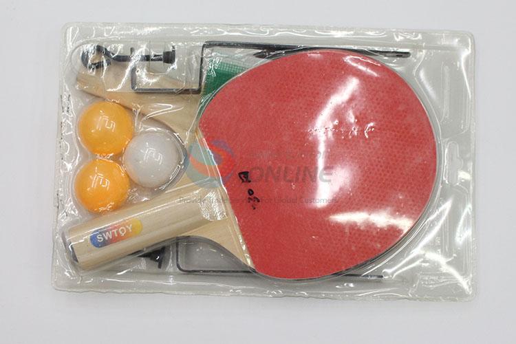 Table tennis racket types pingpong racket set with stand and net