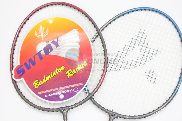 Wholesale super flexible cheap badminton rackets for adult
