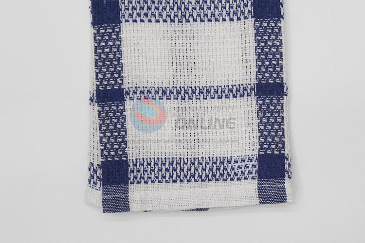 China supply grid plain cotton tea towels