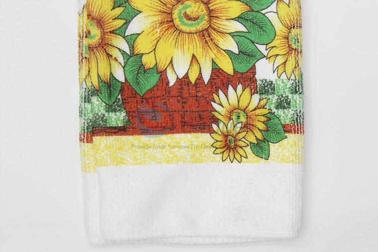 Top Selling Sunflower Printed Towel