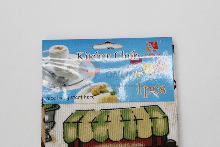 China Supplier Wholesale Print Microfiber Kitchen Tea towel