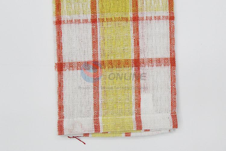 Grid shape cotton kitchen tea towels