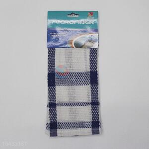 China supply grid plain cotton tea towels