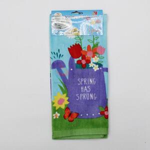 100% cotton high quality printed kitchen towel and tea towel