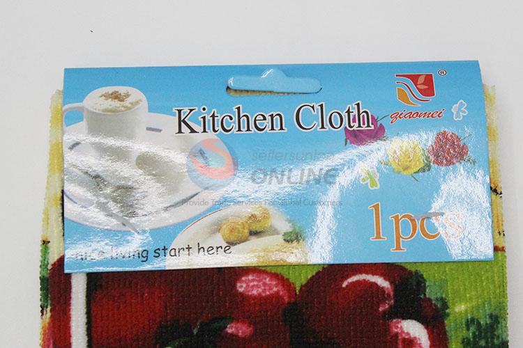 Kitchen Tea Towel Microfiber Fabric Custom Tea Towels