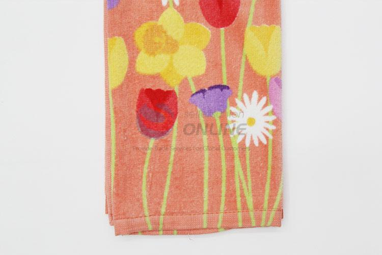 Decorative 100% cotton terry dish towels for kitchen