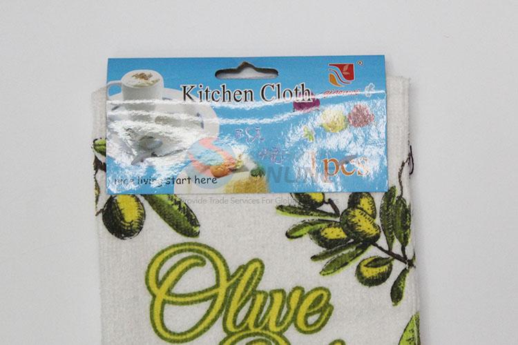 Standard size tea towel kitchen towel with cheap price