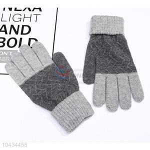 Knitting Wool Gloves for Men