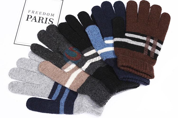 Knitting Wool Gloves for Men