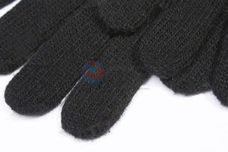 Classic Knitting Wool Gloves for Men