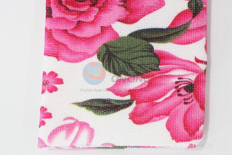 China wholesale printed fiber kitchen towel tea towel